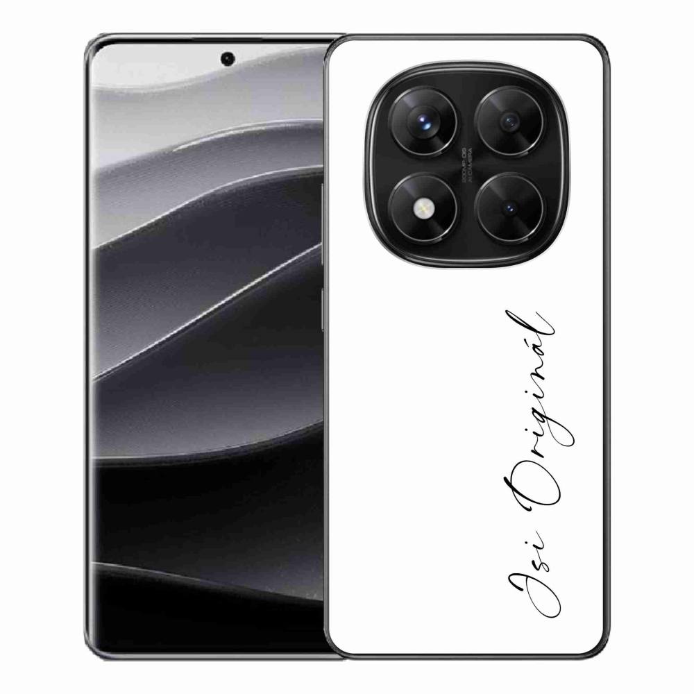 Gélový kryt mmCase na Xiaomi Redmi Note 14 Pro 5G/Poco X7 5G - si originál biele pozadie