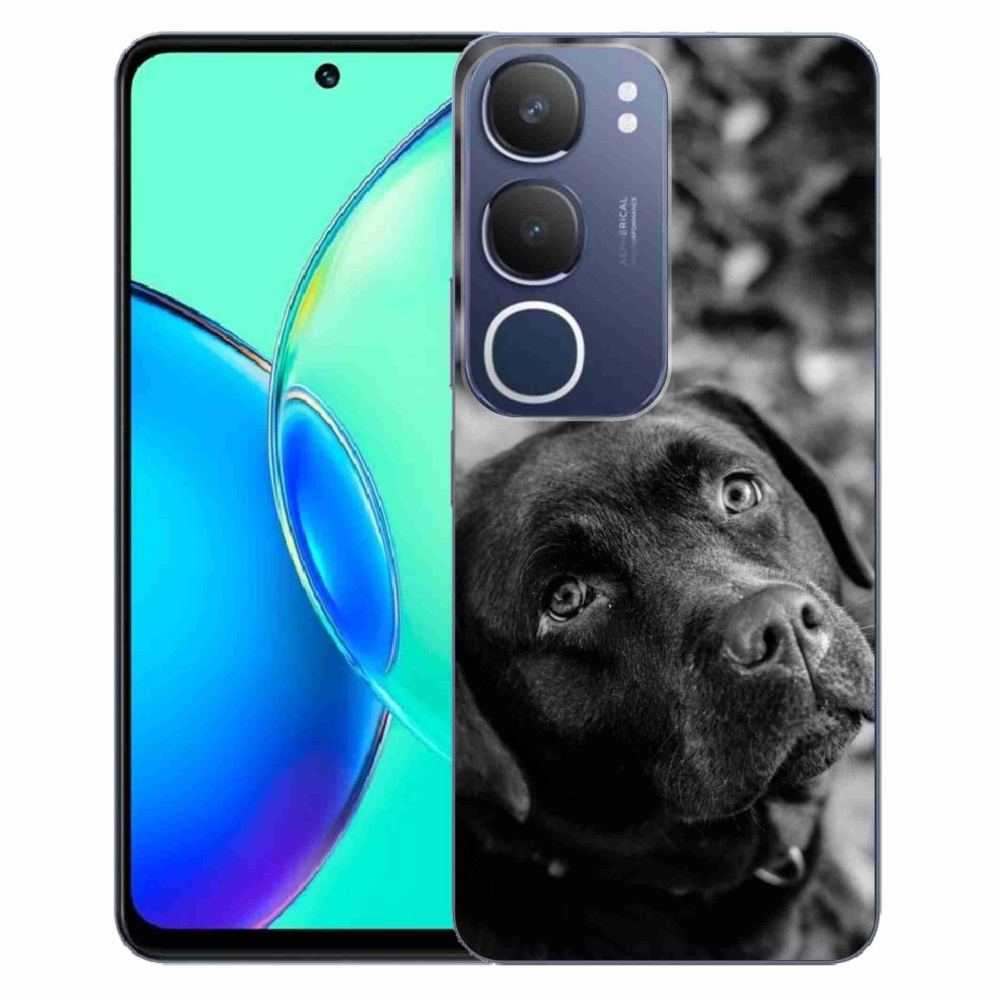 Gélový kryt mmCase na Vivo Y19s - labrador