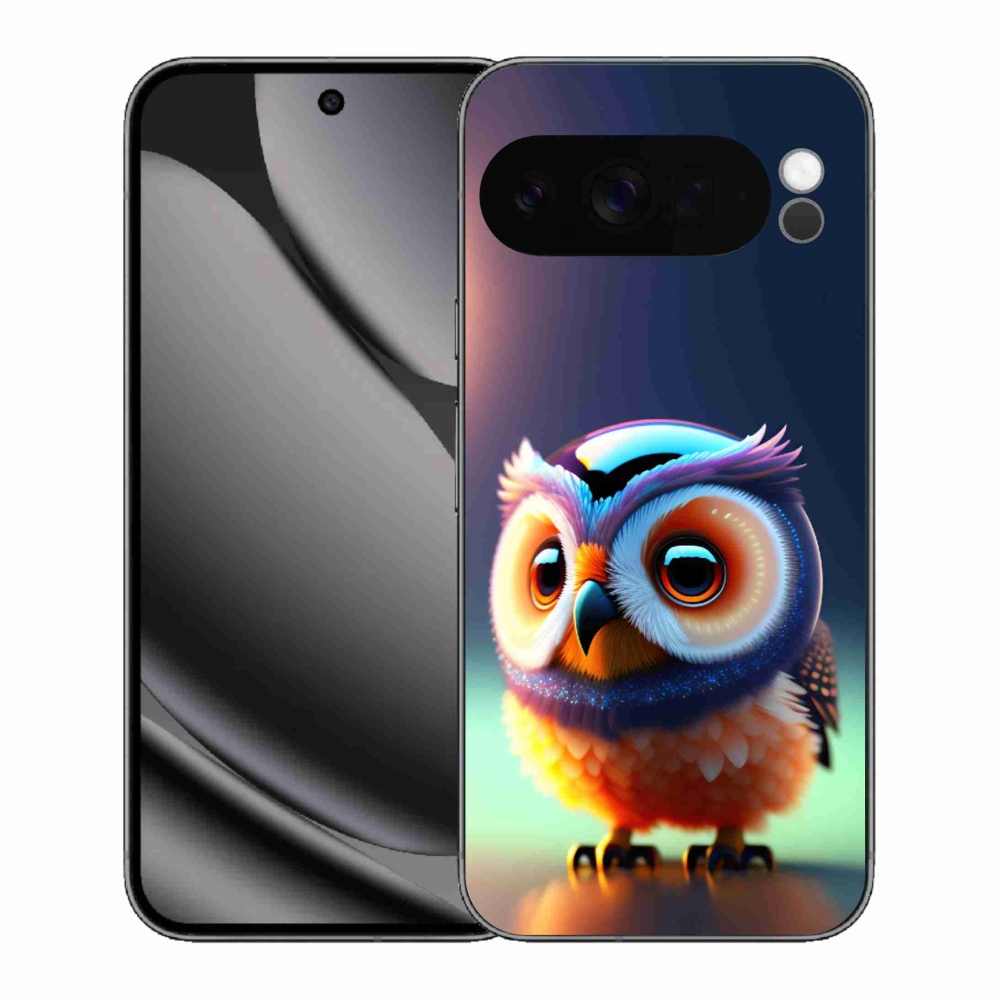 Gélový kryt mmCase na Google Pixel 10 Pro XL - malá sova