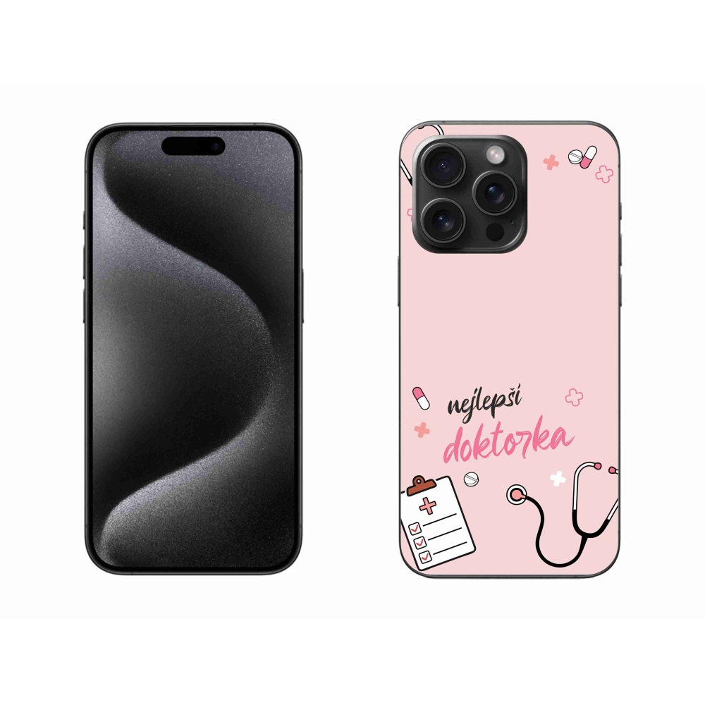 Gélový kryt mmCase na iPhone 15 Pro Max - najlepšia doktorka