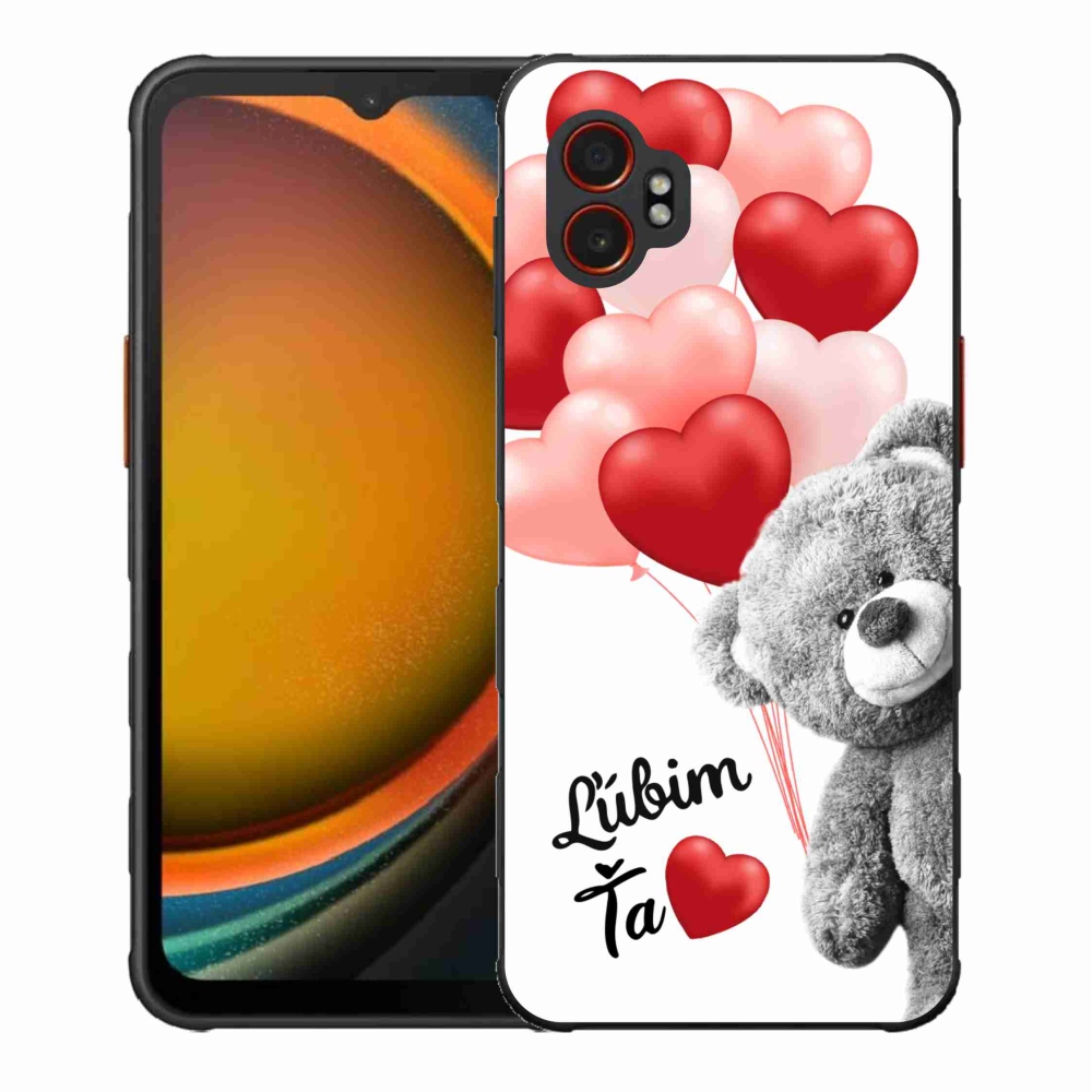Gélový kryt mmCase na Samsung Galaxy Xcover 7 Pro - ľúbim ťa sk