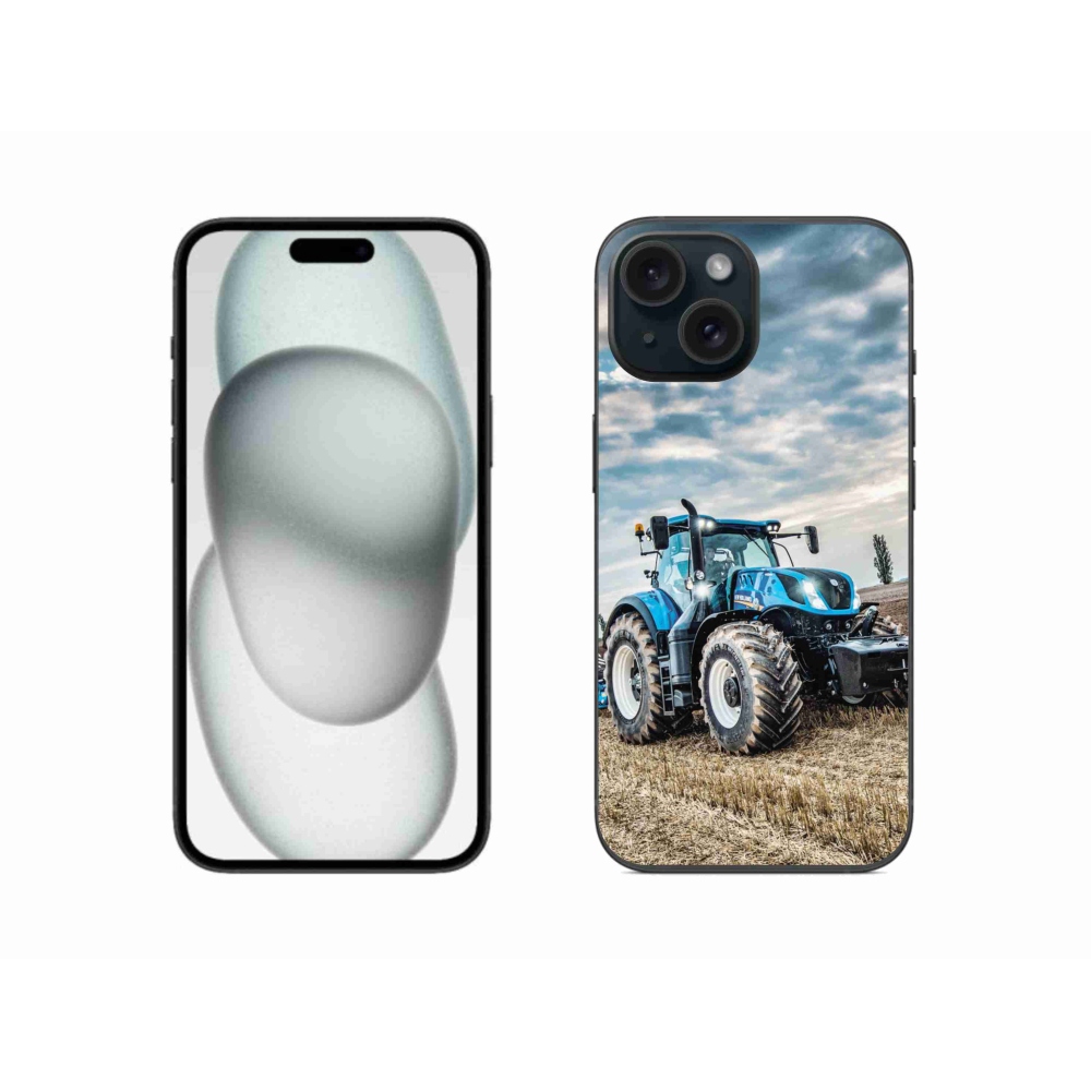 Gélový kryt mmCase na iPhone 15 - traktor 2