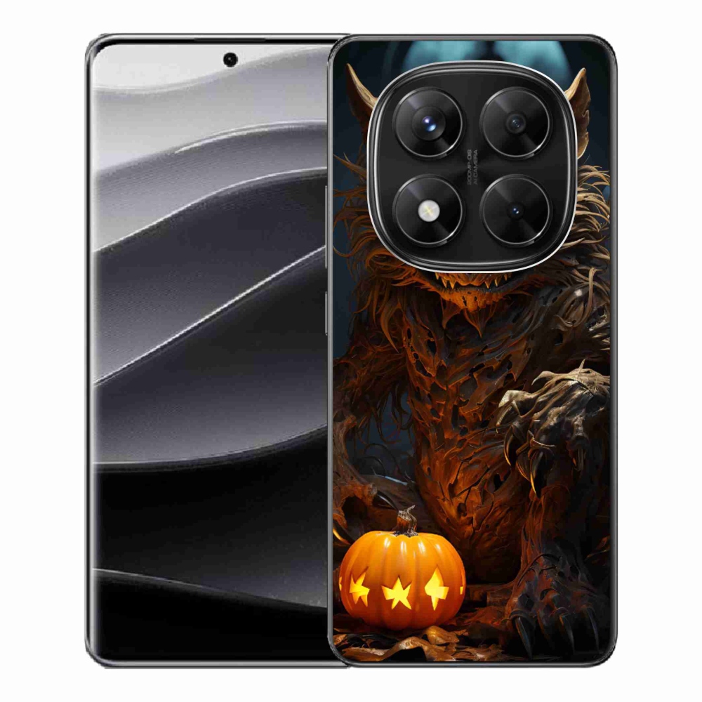 Gélový kryt mmCase na Xiaomi Redmi Note 14 Pro 5G/Poco X7 5G - halloweenska príšera