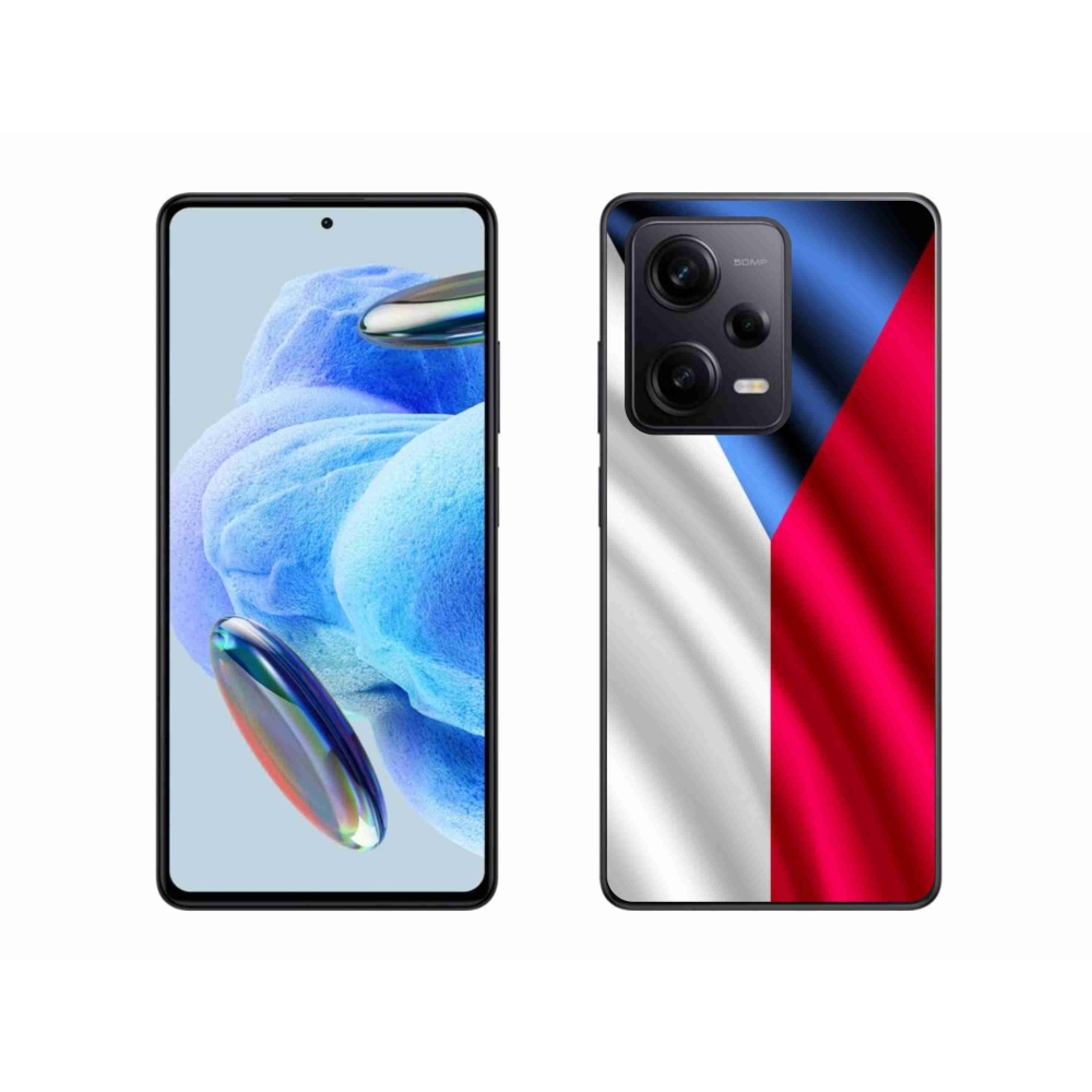 Gélový kryt mmCase na Xiaomi Redmi Note 12 Pro+ 5G - česká vlajka