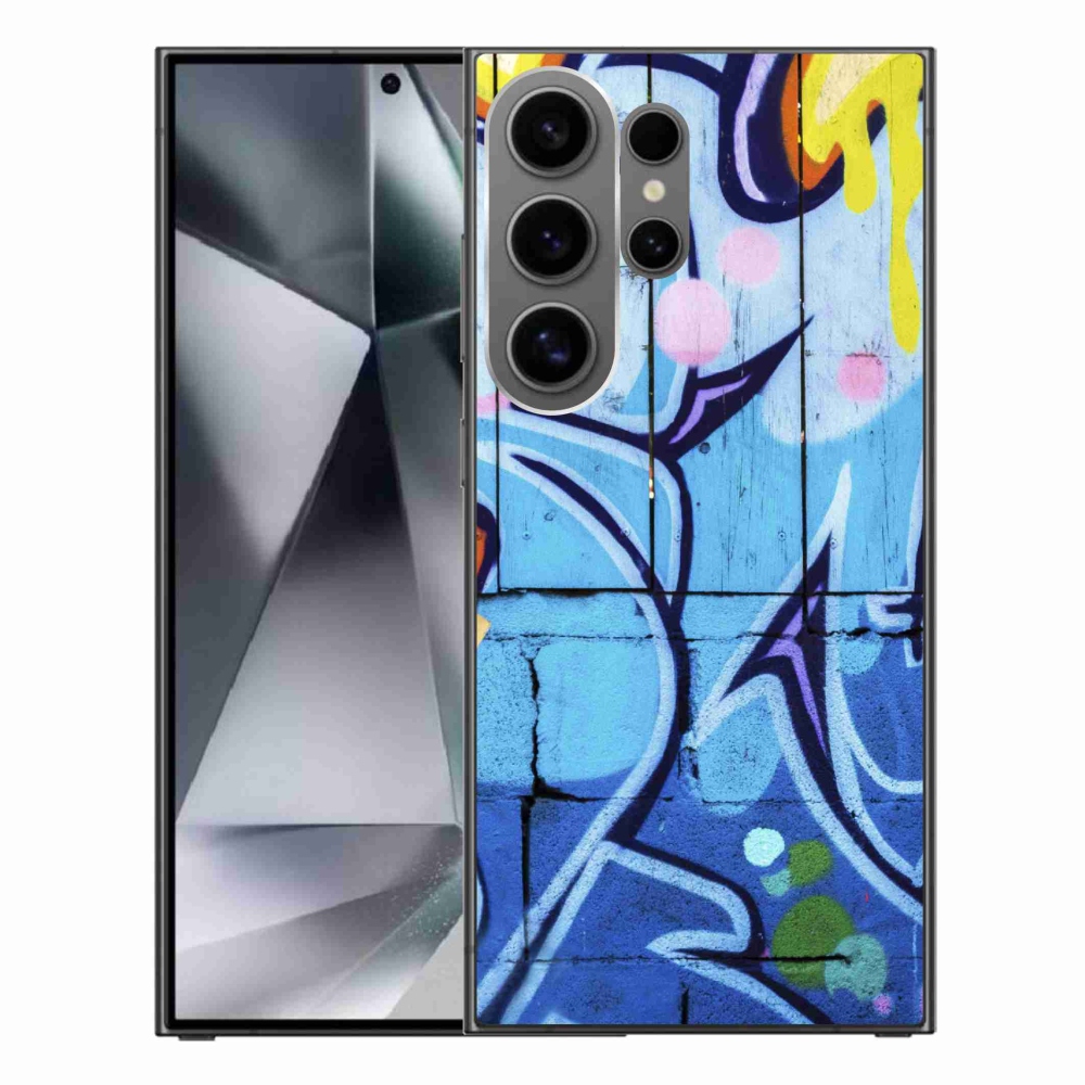 Gélový kryt mmCase na Samsung Galaxy S24 Ultra - graffiti