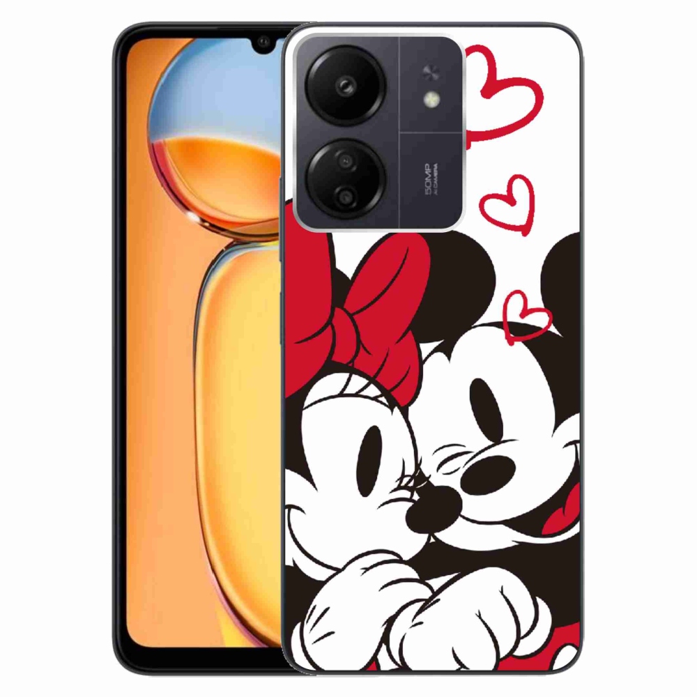 Gélový kryt mmCase na Xiaomi Poco C65/Redmi 13C - minnie a mickey