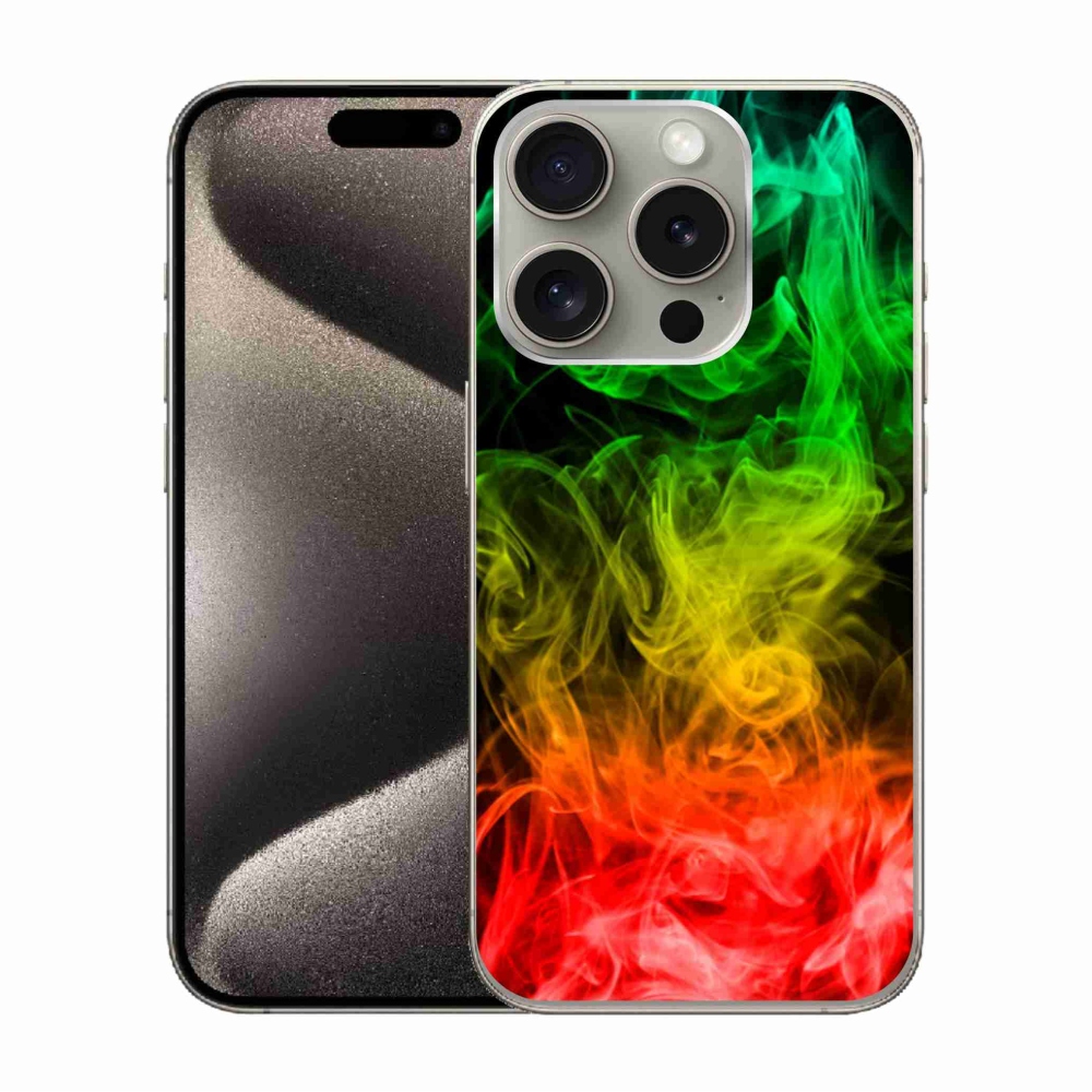 Gélový kryt mmCase na iPhone 15 Pro - abstraktný vzor 7