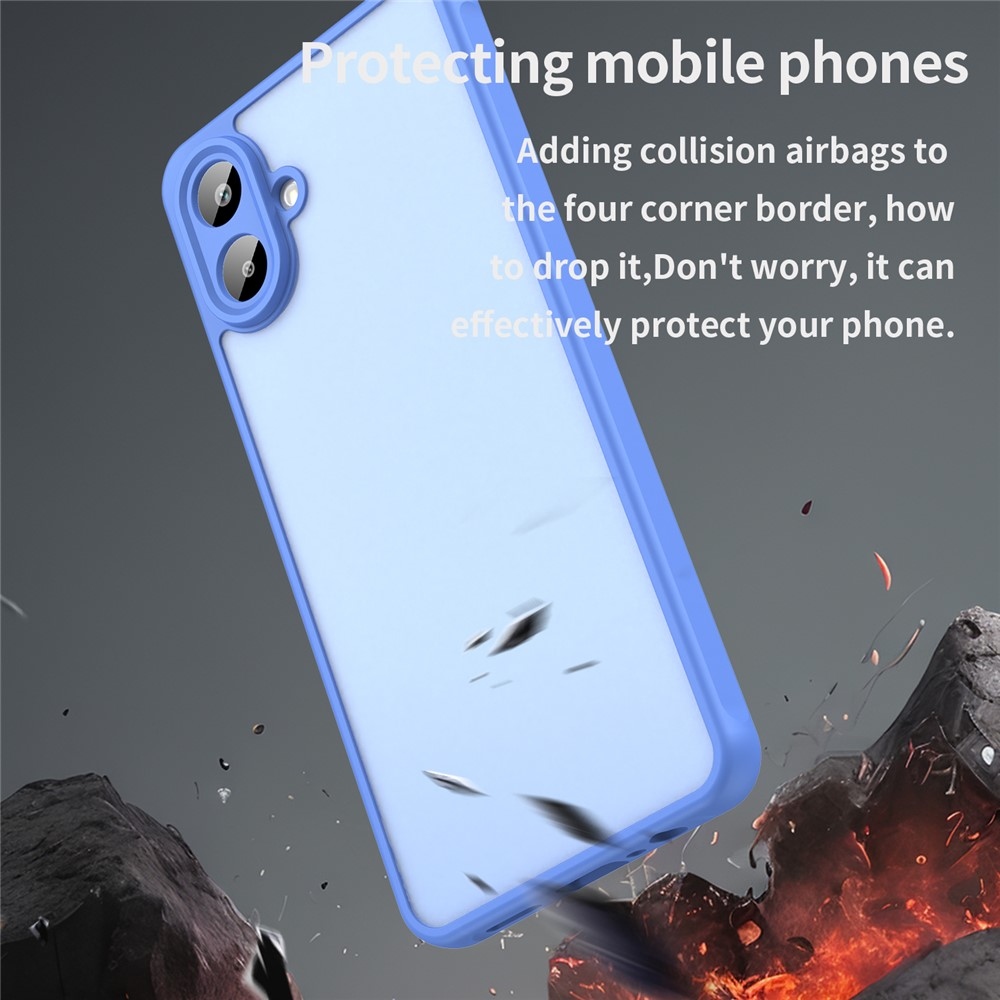 Proof gélový obal s pevným chrbtom na Samsung Galaxy A07 4G - svetlomodrý