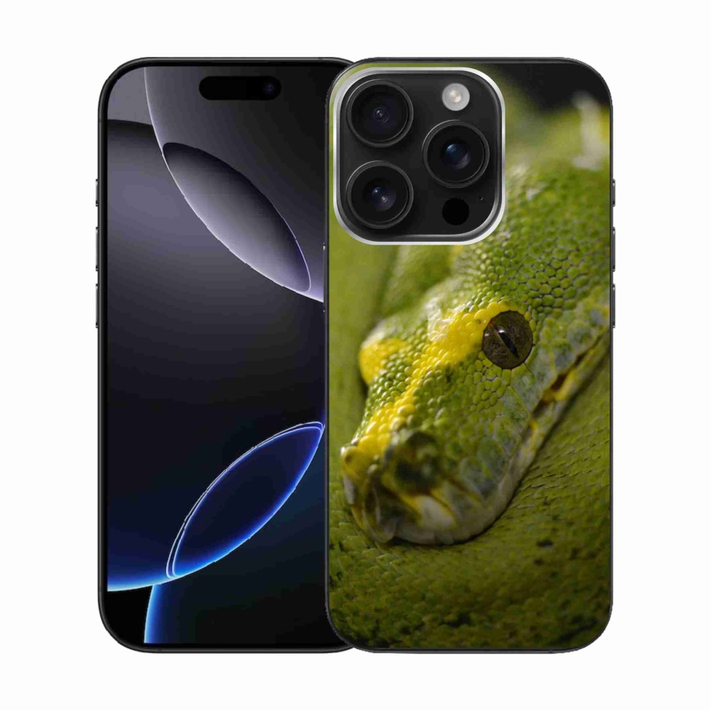 Gélový kryt mmCase na iPhone 16 Pro - had 2