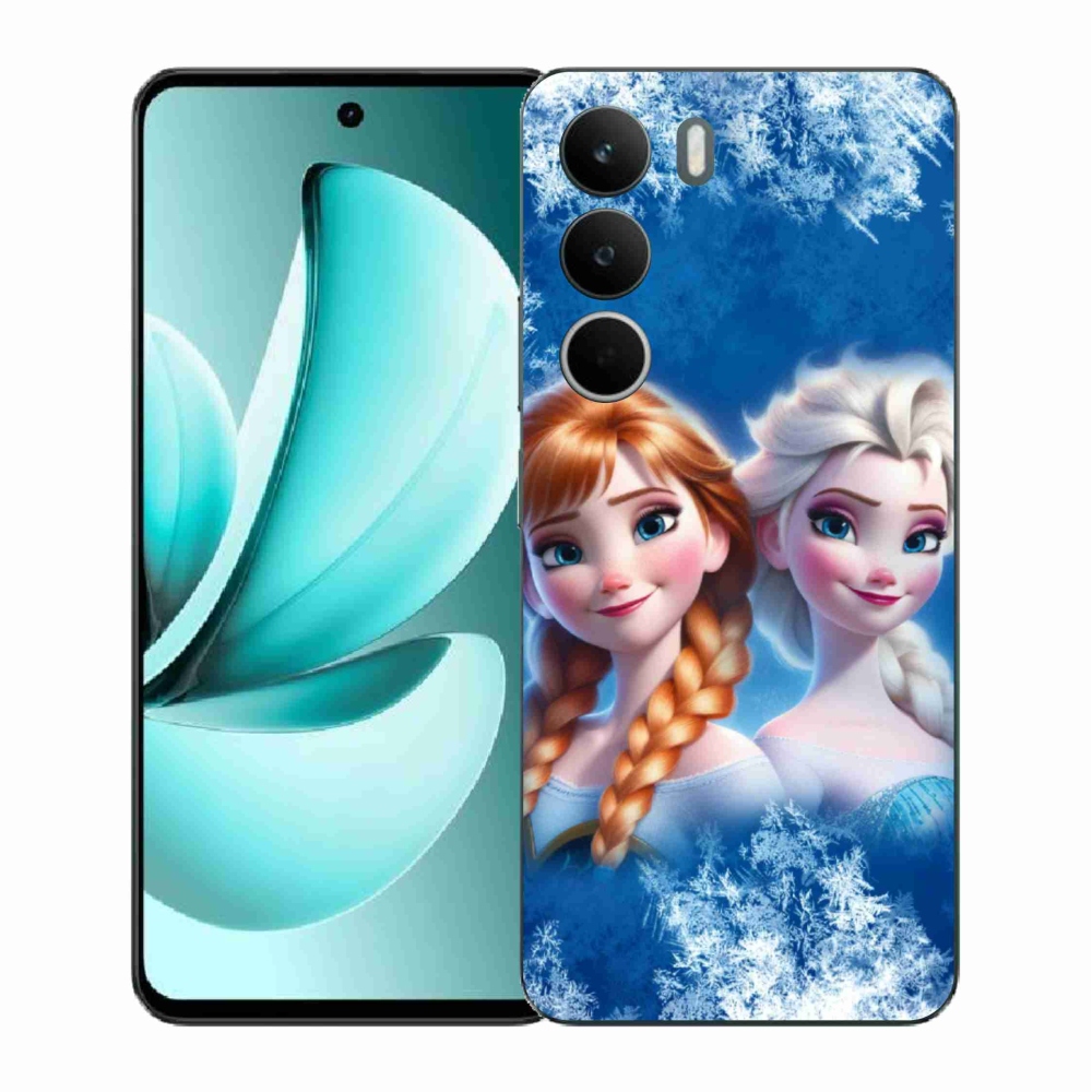 Gélový kryt mmCase na Realme C71 - ľadové kráľovstvo 2