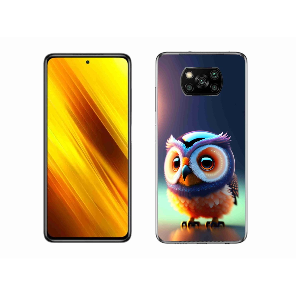 Gélový kryt mmCase na Xiaomi Poco X3 Pro - malá sova