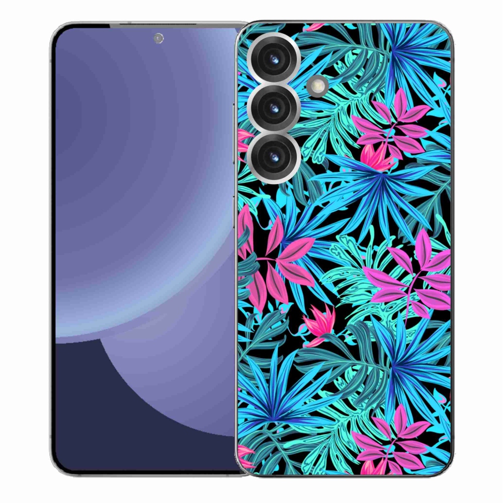 Gélový kryt mmCase na Samsung Galaxy S25+ - kvety 3