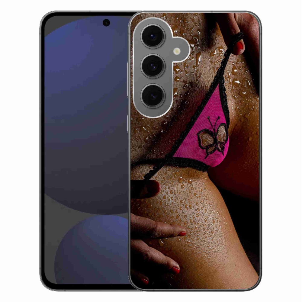 Gélový kryt mmCase na Samsung Galaxy S24 FE - sexy žena