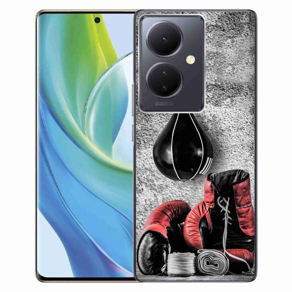 Gélový kryt mmCase na Vivo V29 Lite 5G - boxovacie vrece a rukavice