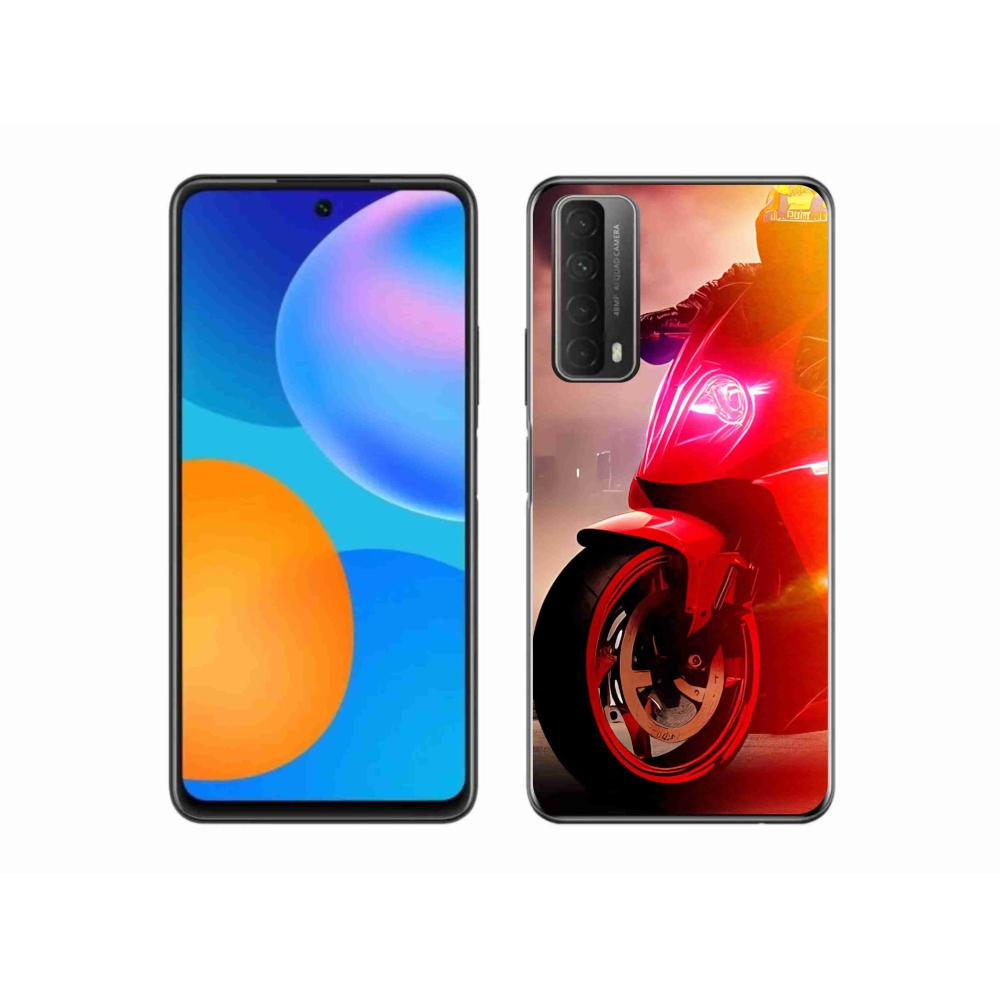 Gelový kryt mmCase na Huawei P Smart (2021) - motorka