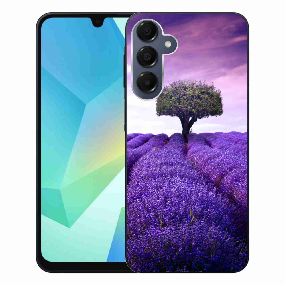 Gélový kryt mmCase na Samsung Galaxy A16 4G/5G - levanduľová lúka