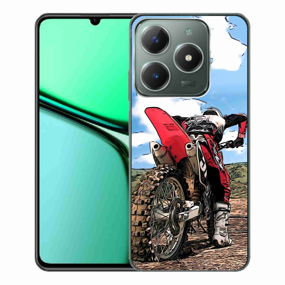 Gélový kryt mmCase na Realme C61 - moto