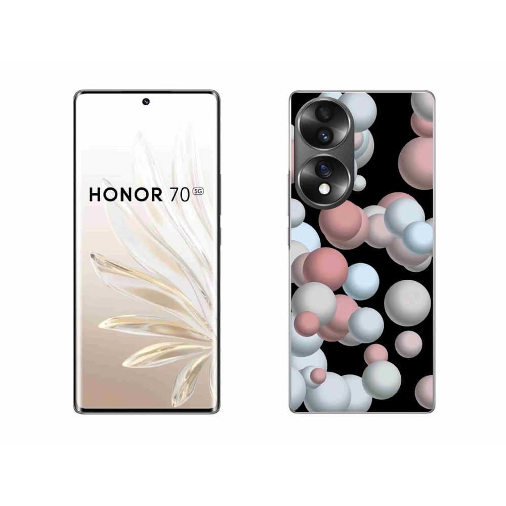 Gélový kryt mmCase na Honor 70 - abstraktný motív 27