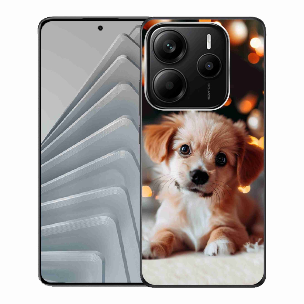 Gélový kryt mmCase na Xiaomi Redmi Note 14 5G - šteňa