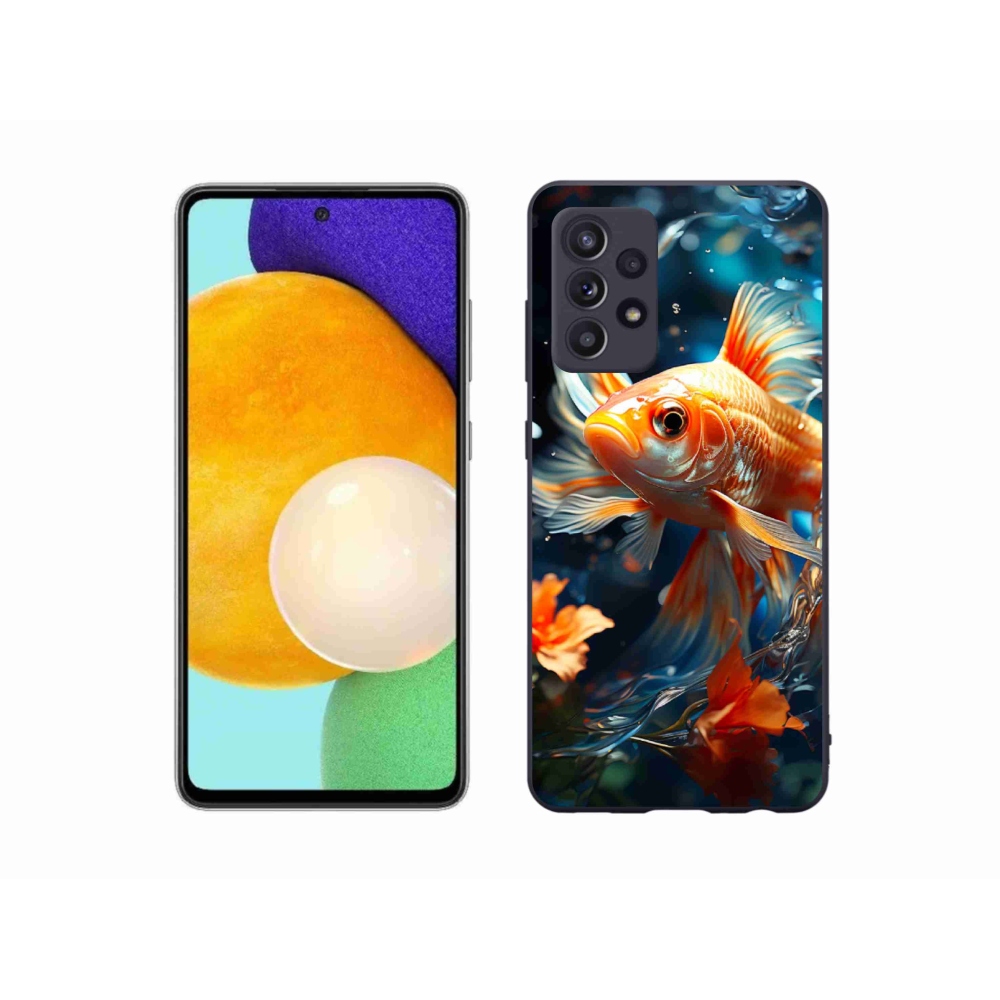 Gélový kryt mmCase na Samsung Galaxy A52s 5G - rybka