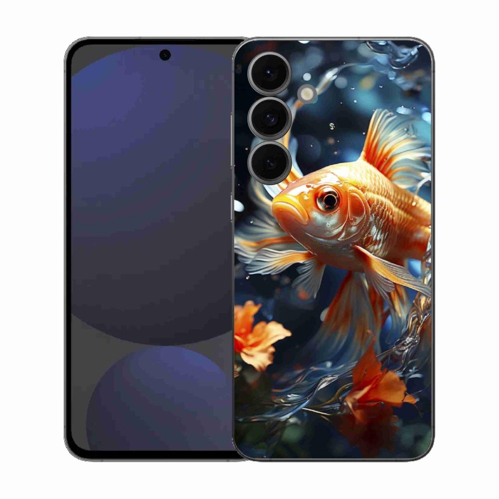 Gélový kryt mmCase na Samsung Galaxy S25 FE - rybka