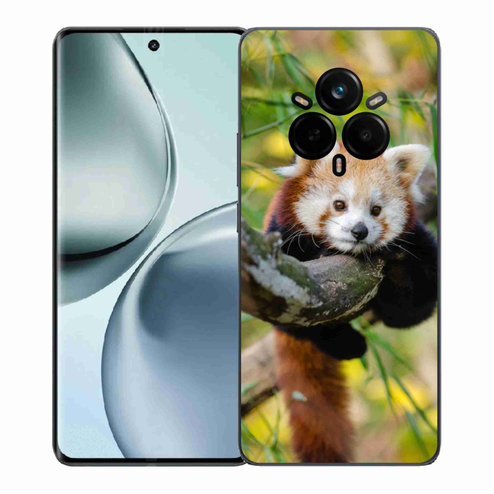 Gélový kryt mmCase na Realme 14 Pro+ 5G - panda červená
