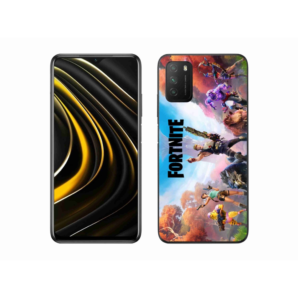 Gélový kryt mmCase na Xiaomi Poco M3 - fortnite 1