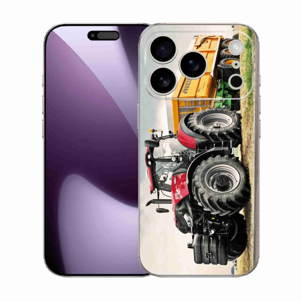 Gélový kryt mmCase na iPhone 17 Pro - traktor 3