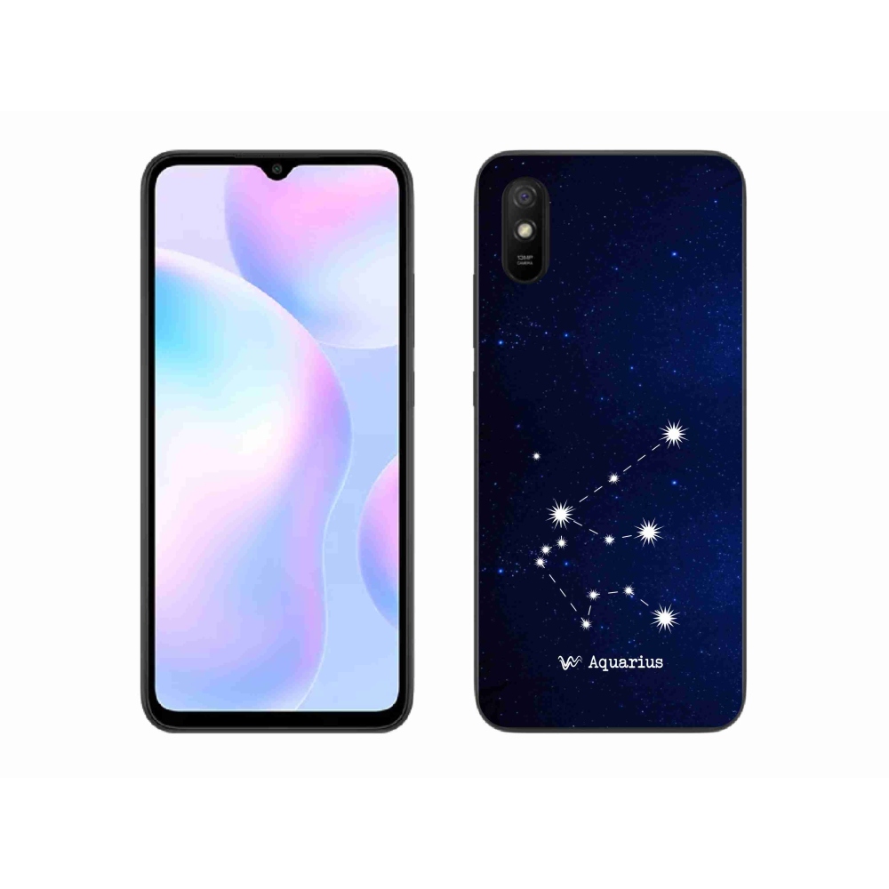 Gélový kryt mmCase na Xiaomi Redmi 9A - súhvezdie Vodnára