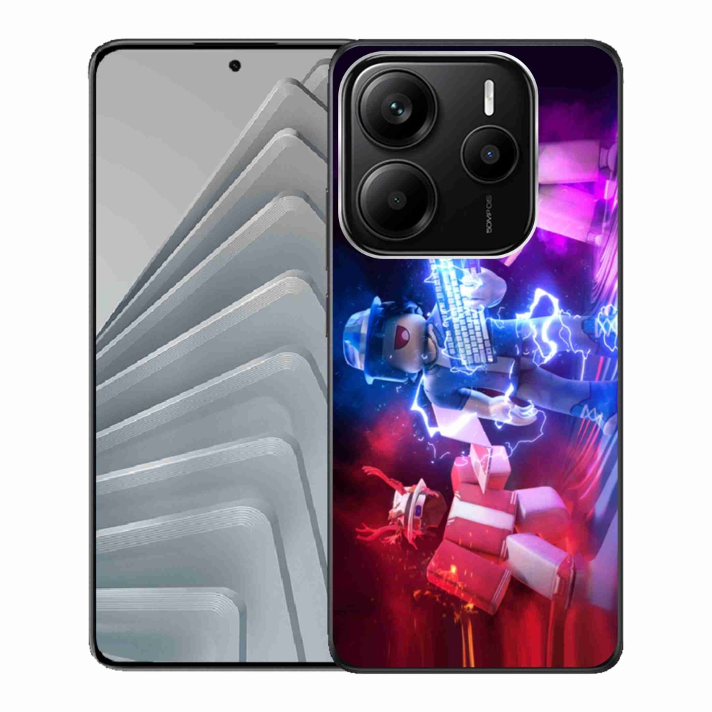 Gélový kryt mmCase na Xiaomi Redmi Note 14 5G - roblox