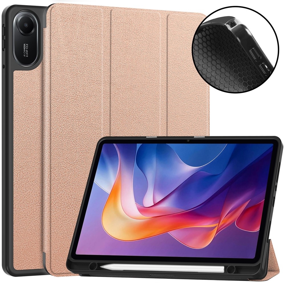 Cases múdre zatváracie púzdro na Xiaomi Redmi Pad 2 - ružovozlaté