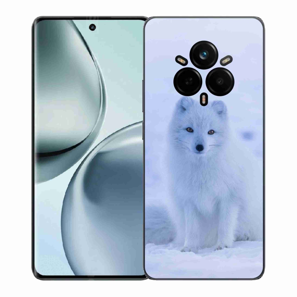 Gélový kryt mmCase na Realme 14 Pro+ 5G - polárna líška