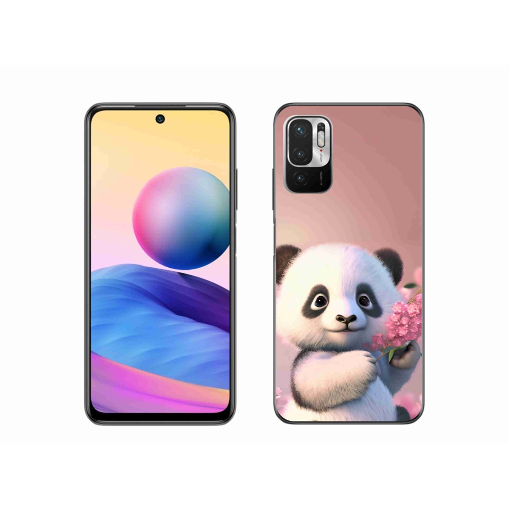 Gélový kryt mmCase na Xiaomi Poco M3 Pro/5G - roztomilá panda