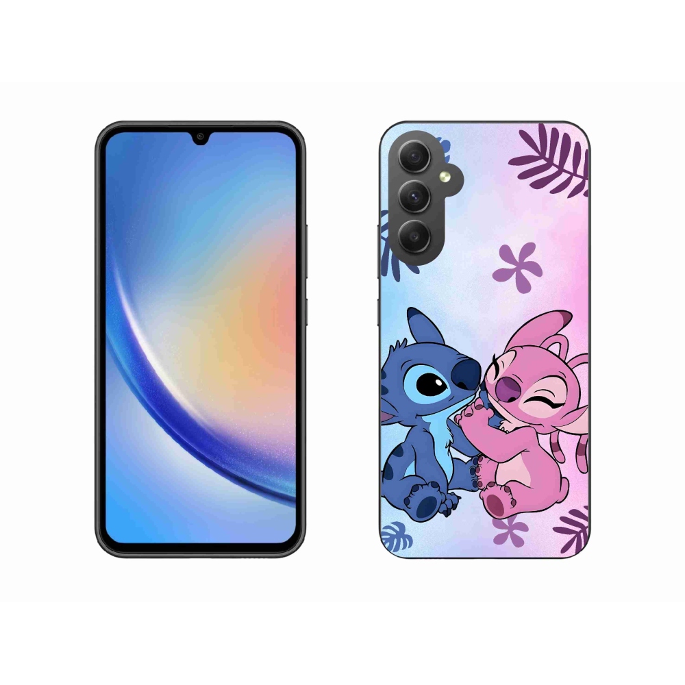 Gélový kryt mmCase na Samsung Galaxy A34 5G - stitch 2