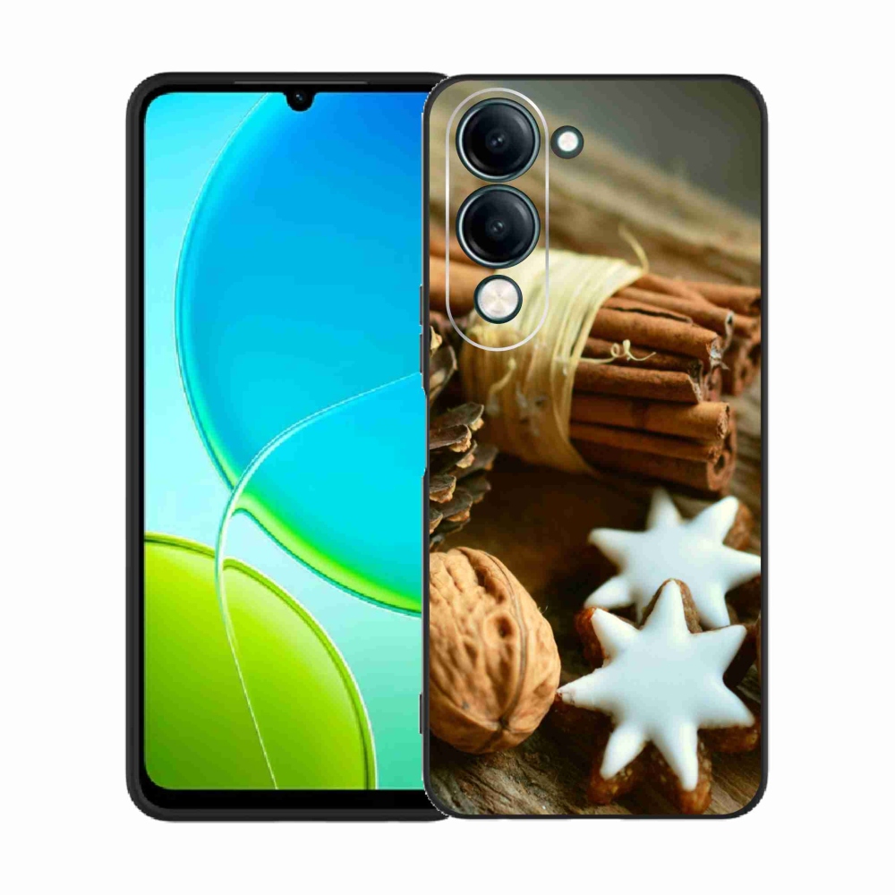 Gélový kryt mmCase na Vivo Y29s 5G - škorica a perníčky