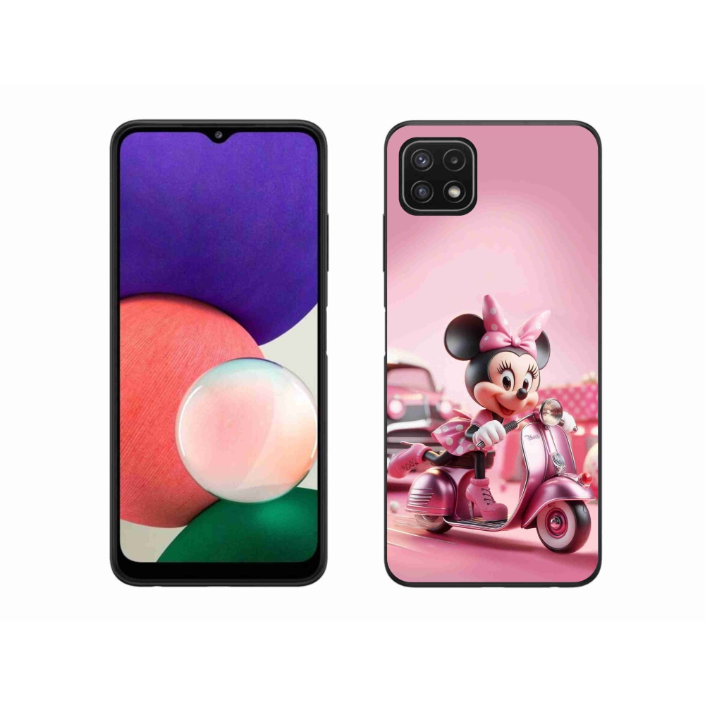 Gélový kryt mmCase na Samsung Galaxy A22 5G - minnie 1