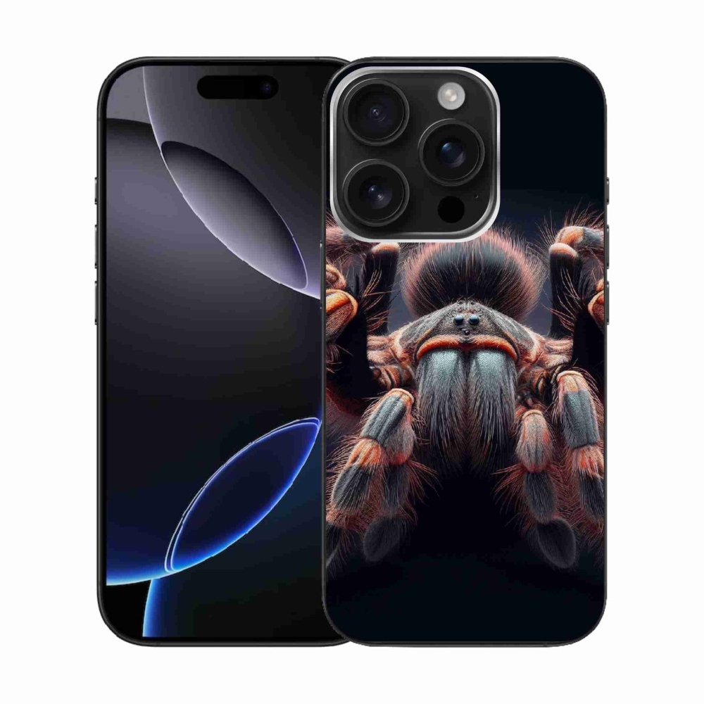 Gélový kryt mmCase na iPhone 16 Pro - tarantula