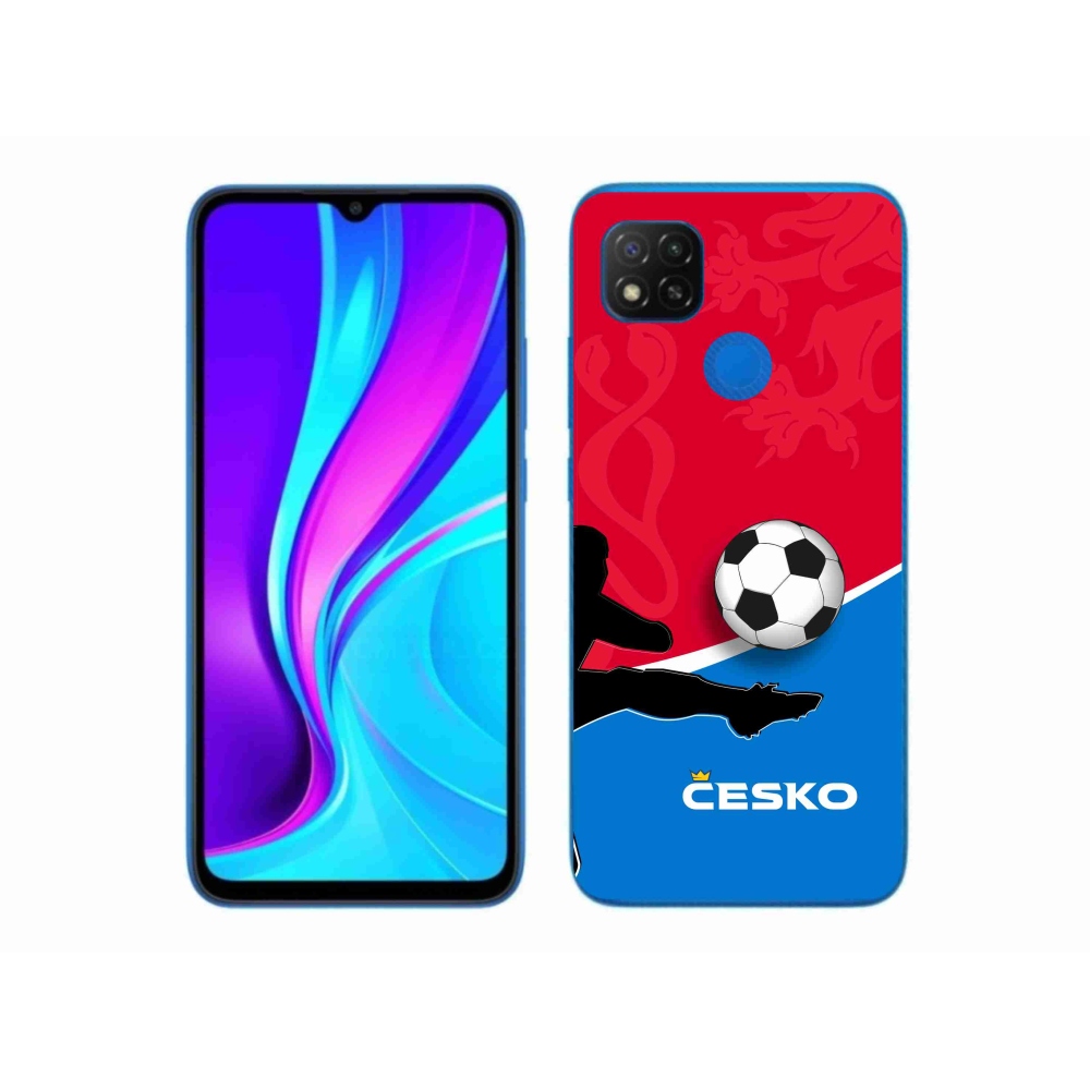 Gélový kryt mmCase na Xiaomi Redmi 9C - futbal Česko 2