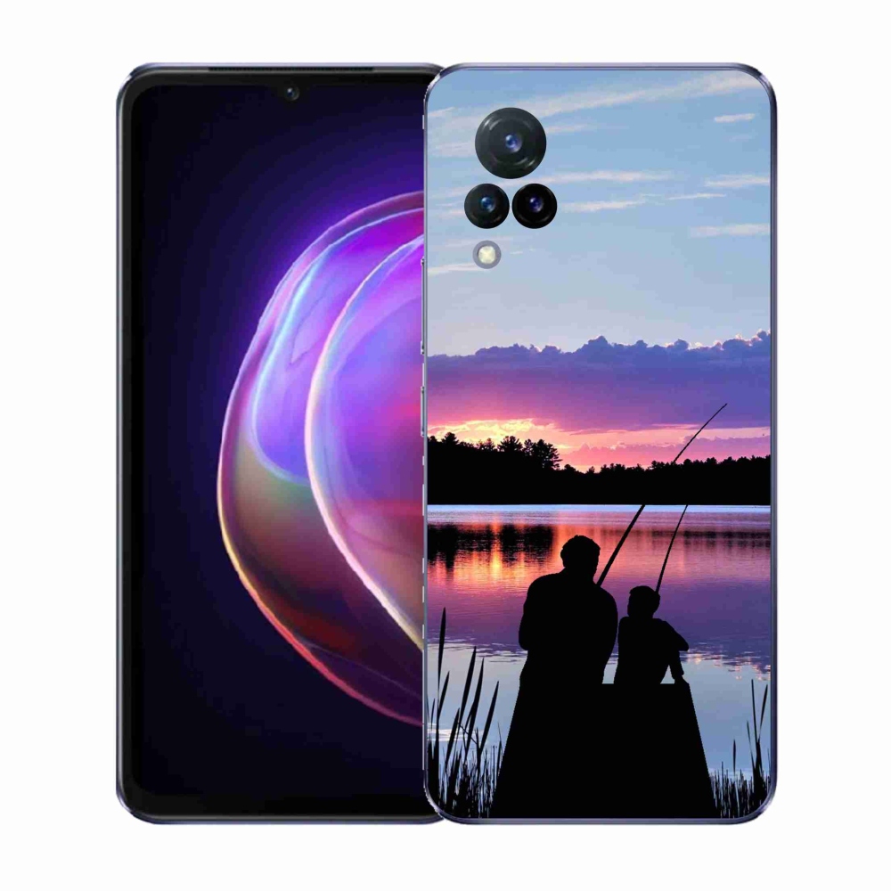 Gélový kryt mmCase na Vivo V21 4G/5G - rybárčenie 2
