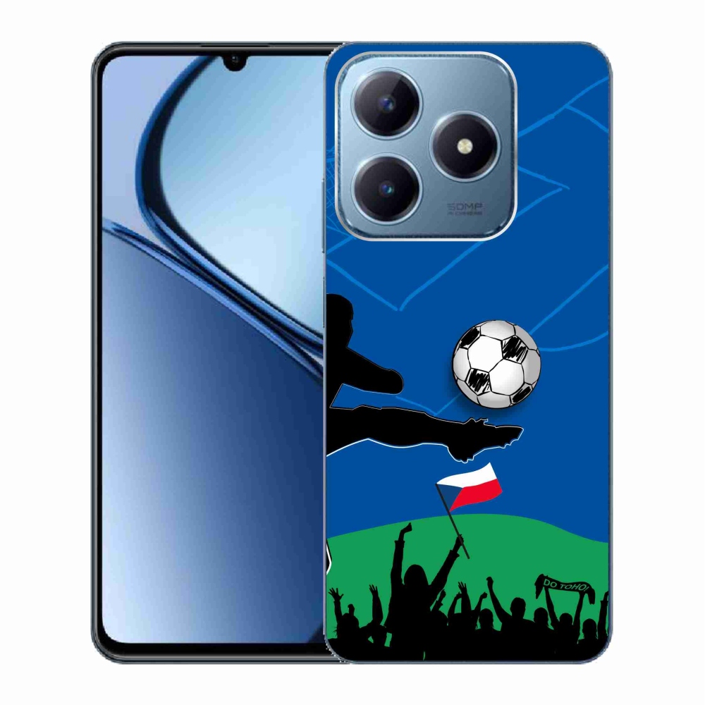 Gélový kryt mmCase na Realme C63 - fanúšikovia futbalu