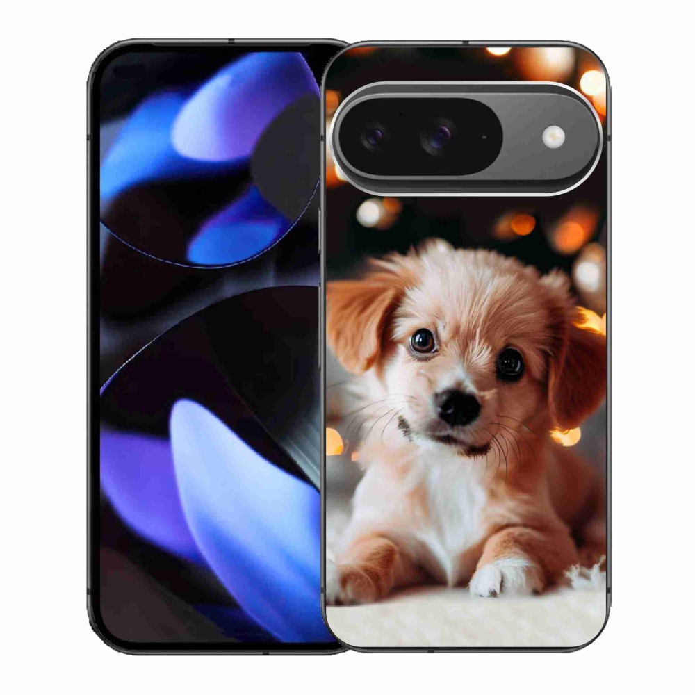Gélový kryt mmCase na Google Pixel 9/9 Pro - šteniatko