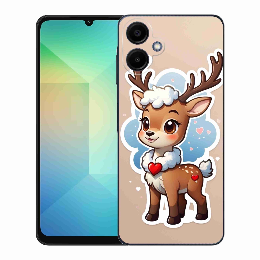 Gélový kryt mmCase na Samsung Galaxy A06 4G - kreslený sob