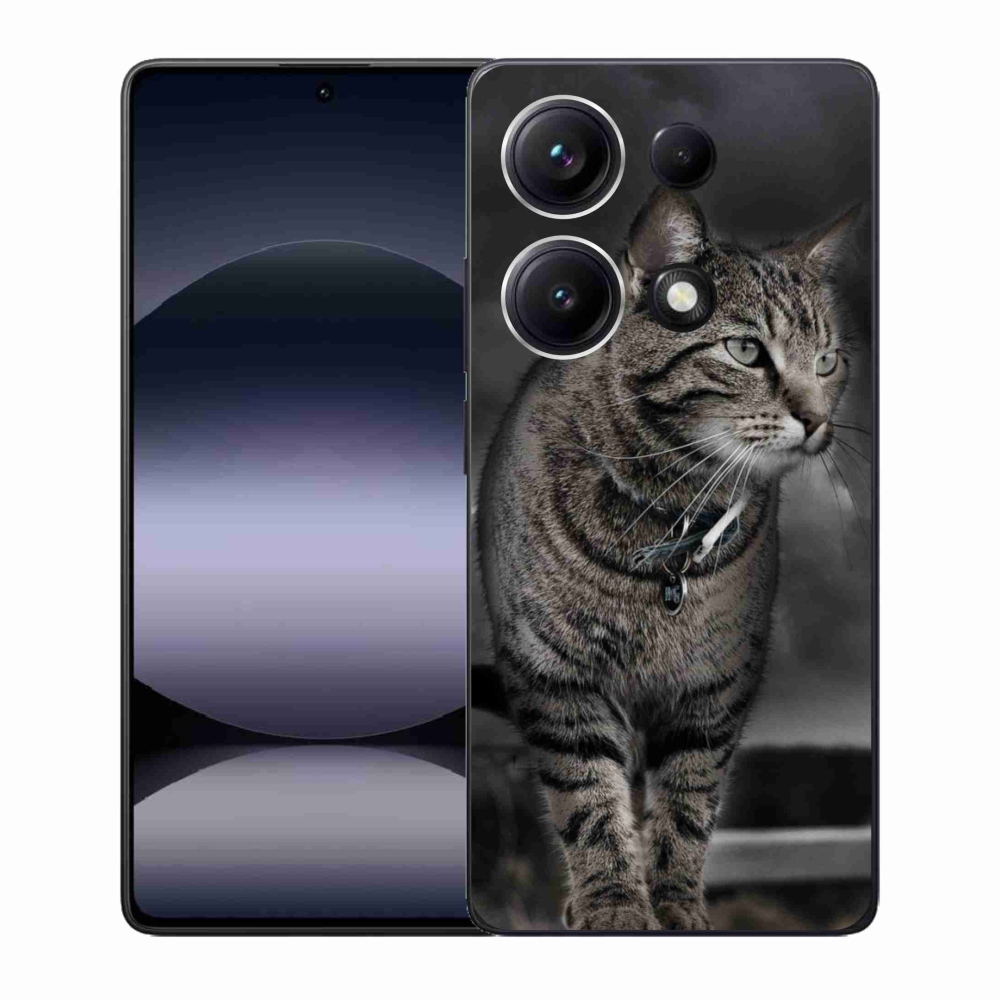 Gélový kryt mmCase na Xiaomi Redmi Note 14S - mačka