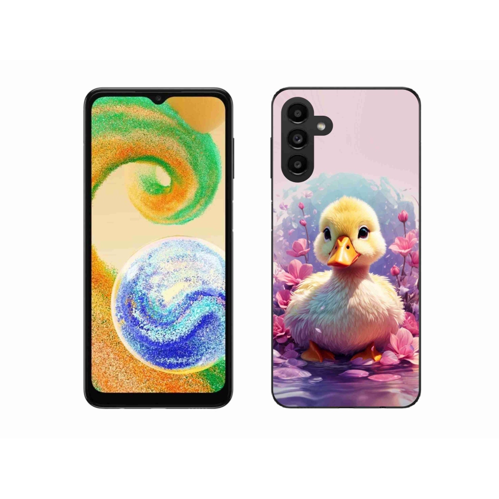 Gélový kryt mmCase na Samsung Galaxy A04s (164.7x76.7x9.1mm) - kačička