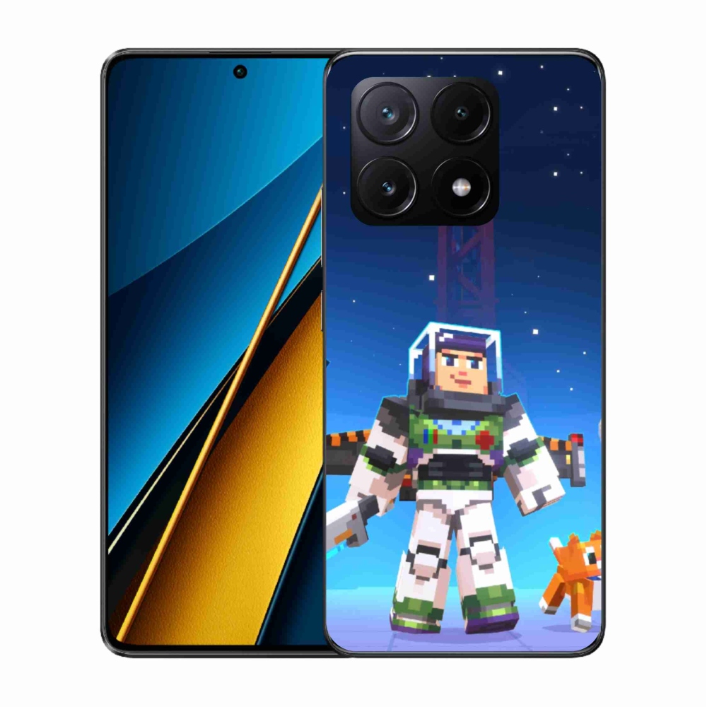 Gélový kryt mmCase na Xiaomi Poco X6 Pro 5G - minecraft 2