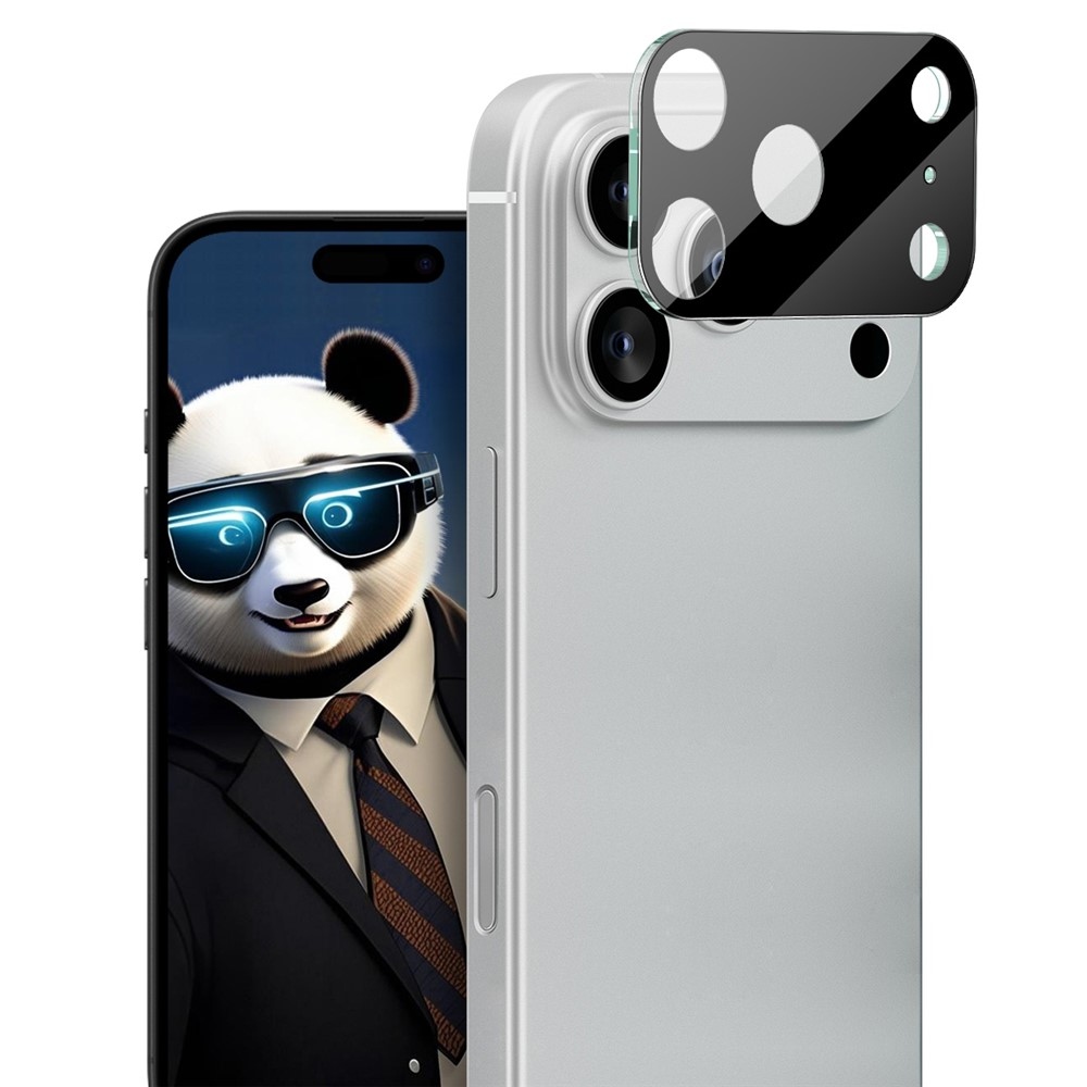 IMK sklo šošovky fotoaparátu na iPhone 17 Pro Max - čierne