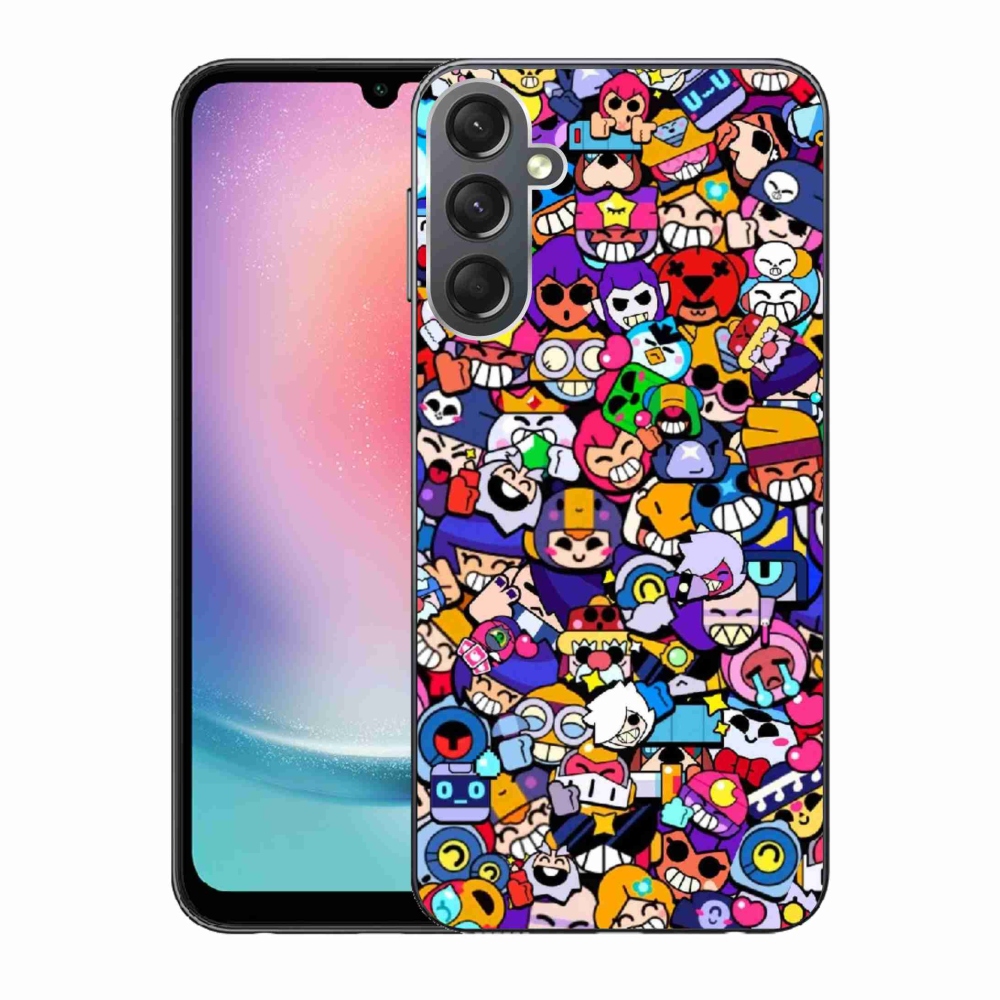 Gélový kryt mmCase na Samsung Galaxy A24 - brawl stars 2