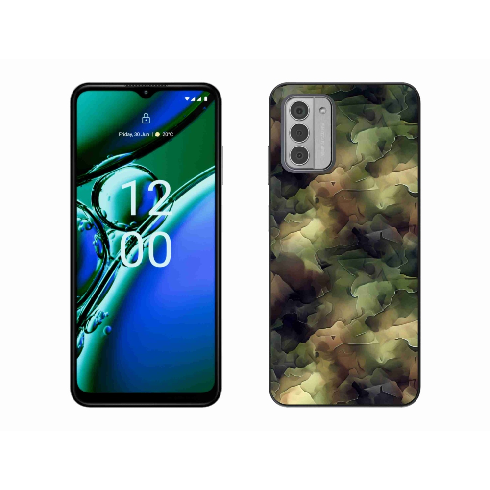 Gélový kryt mmCase na Nokia G42 - maskáčový vzor 10