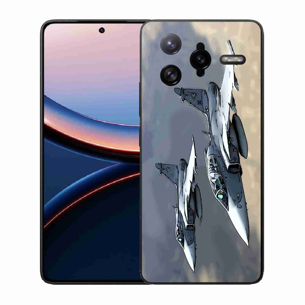 Gélový kryt mmCase na Xiaomi Poco F7 Ultra - stíhačky