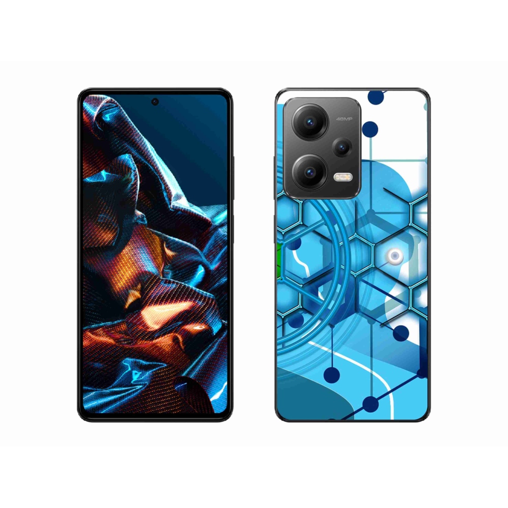 Gélové puzdro mmCase na mobil Xiaomi Redmi Note 12 Pro 5G - abstraktný vzor 2
